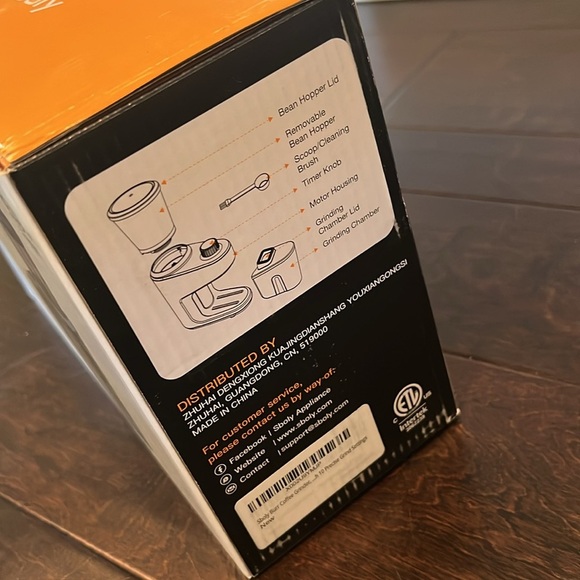 Sboly coffee grinder NIB - Picture 5 of 8